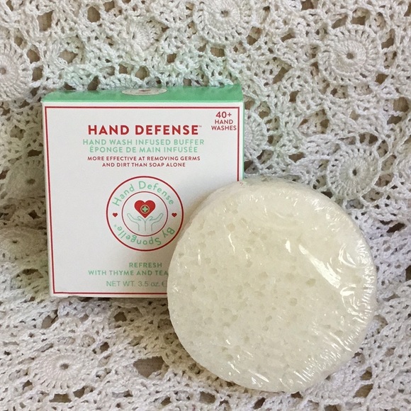 Spongelle Hand Defense Soap Infused Sponge~NEW - Picture 3 of 3